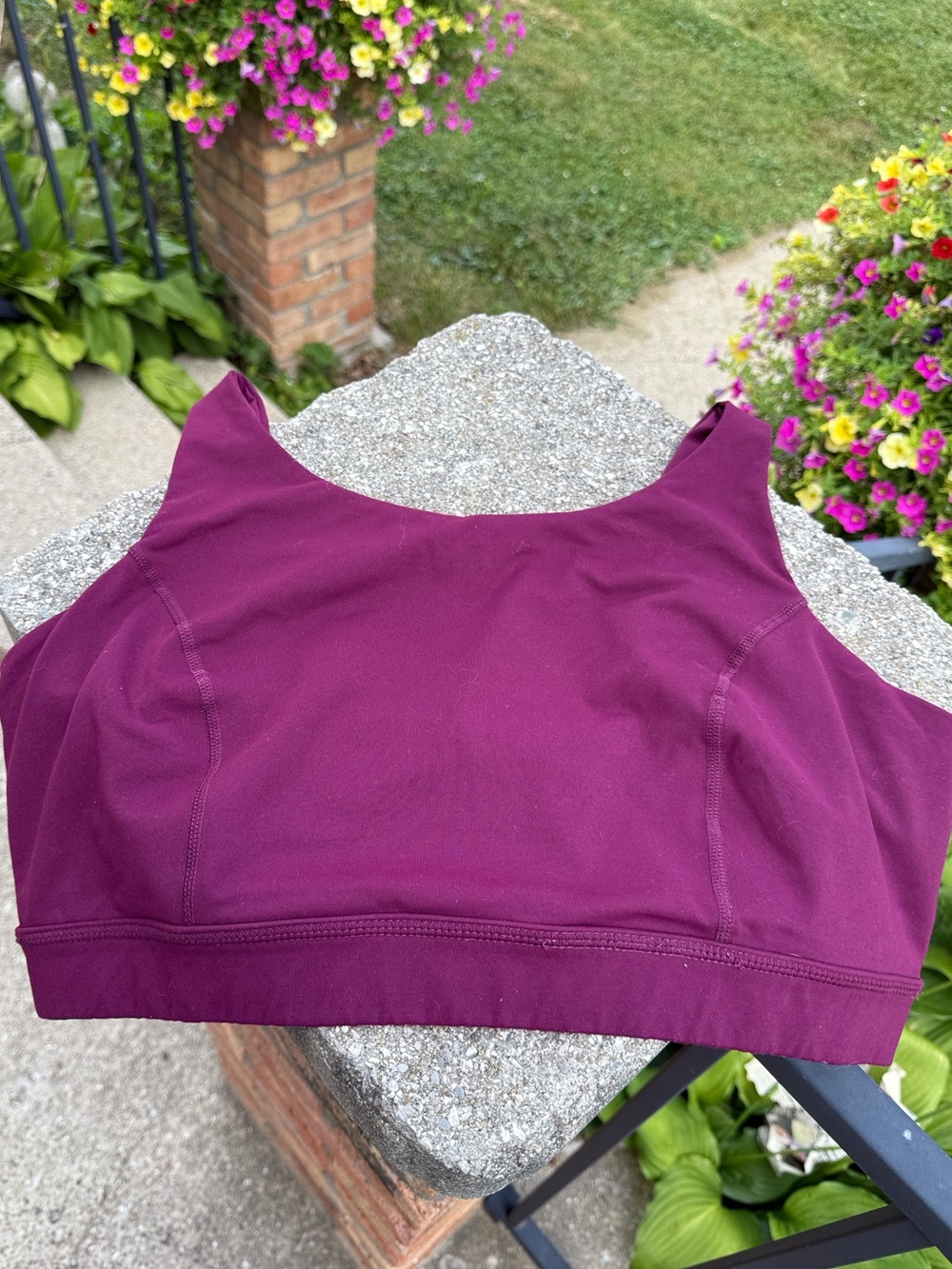 Torrid Acrive Sports Bra Deep Berry Burgundy Purple size 2 - 2X - XXL